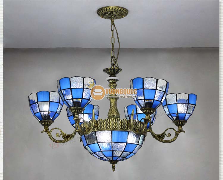 Đèn chùm trang trí Tiffany Yb207-8